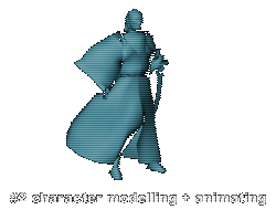 2# character modelling + animating